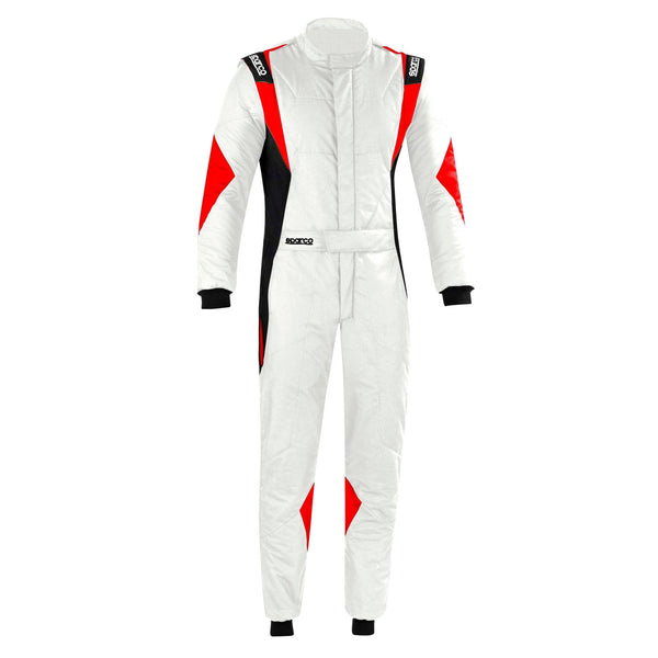 Sparco Superleggera Racing Suit - White/Black/Red