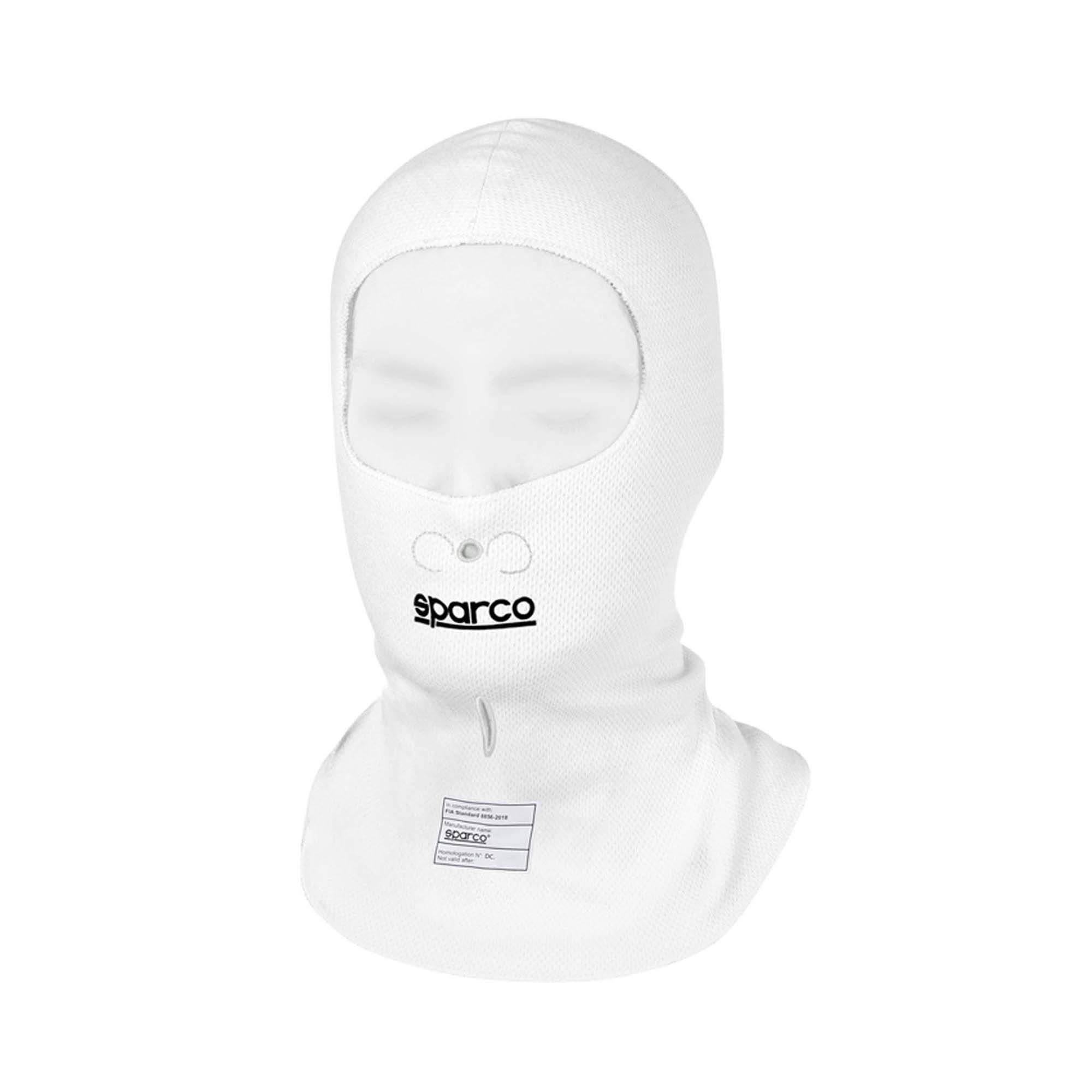Sparco Pista Fire Resistant Racing Balaclava - FIA 8856-2018 / SFI 3.3
