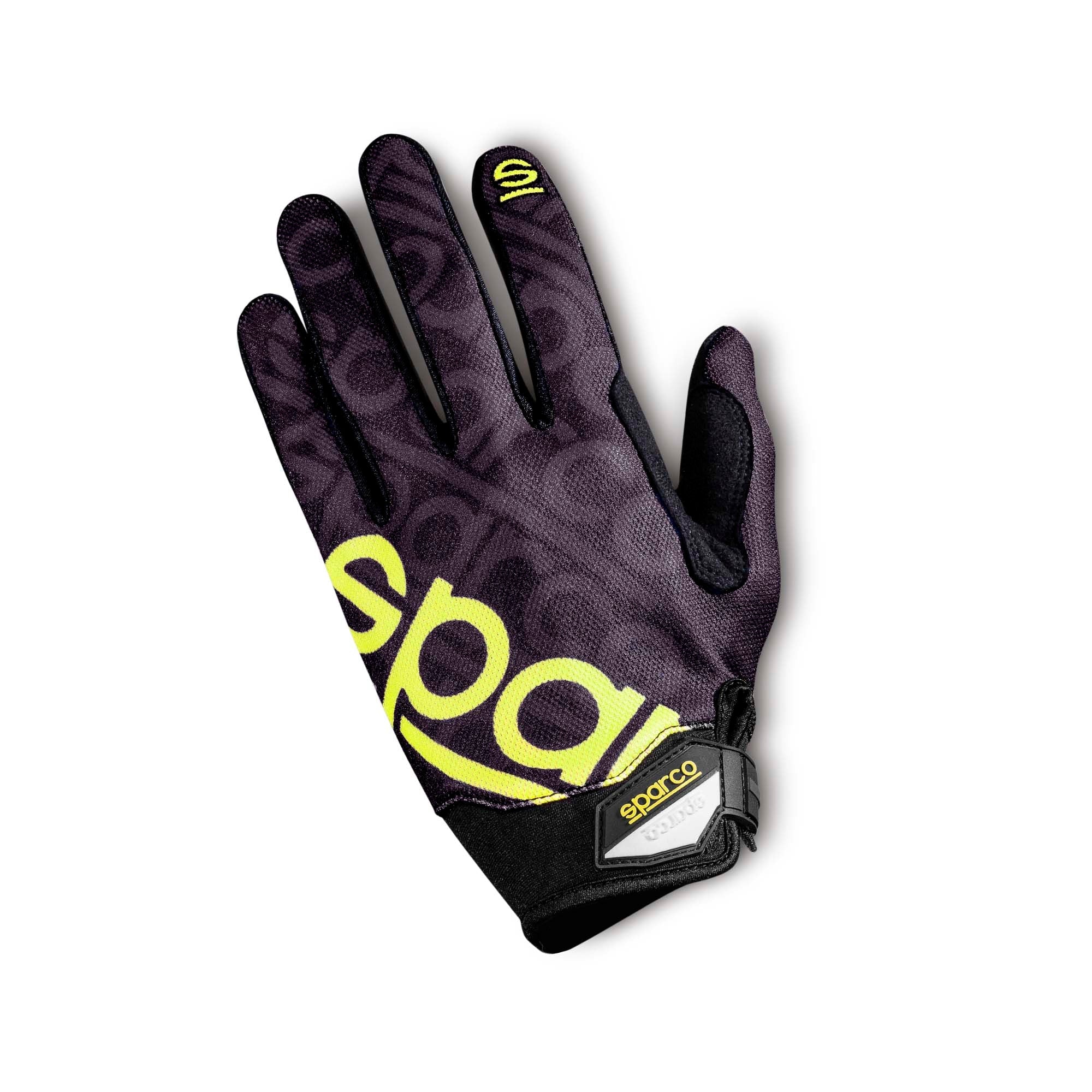 Sparco Meca 3 Mechanics Glove - Black/Yellow