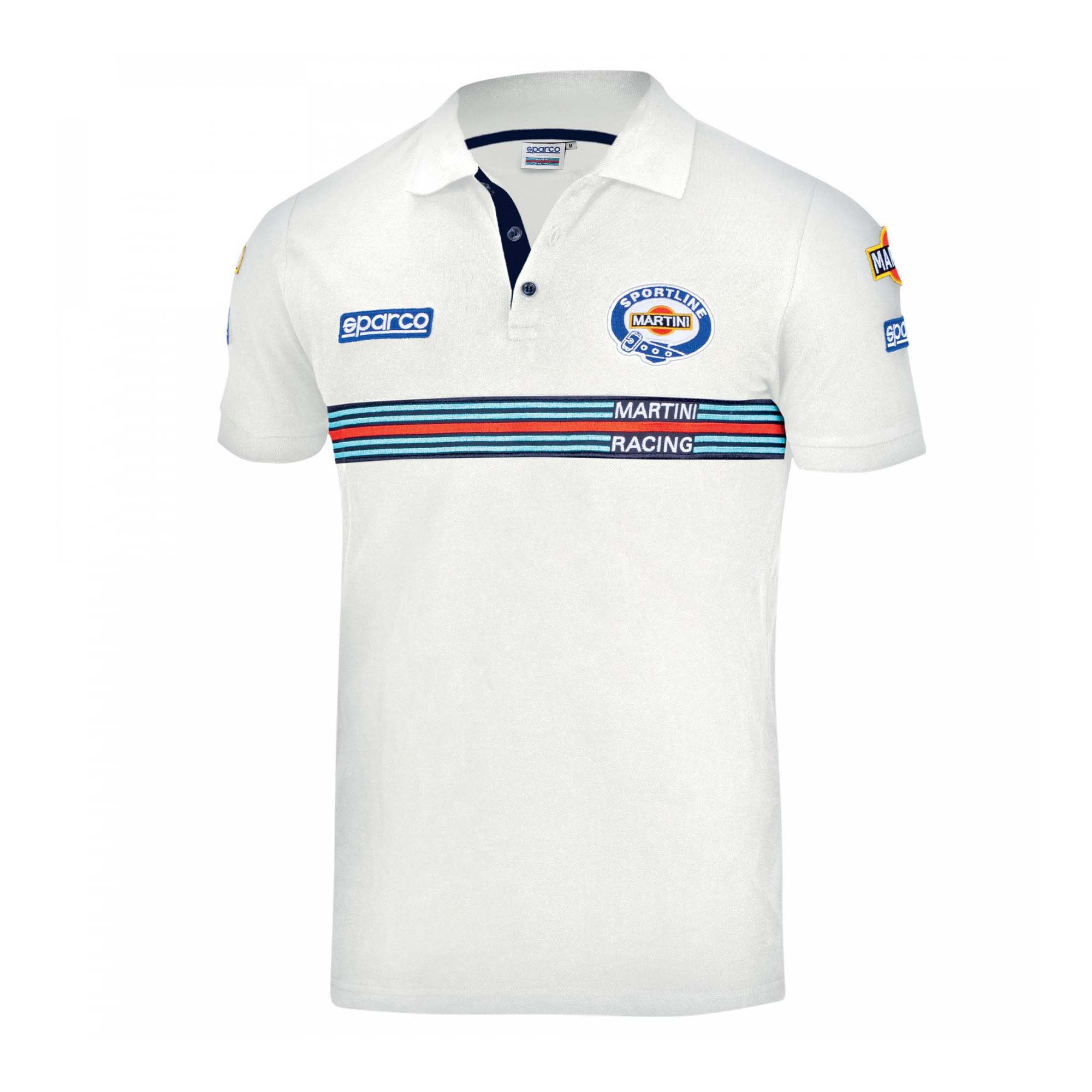 Sparco Martini Replica Patch Polo Shirt