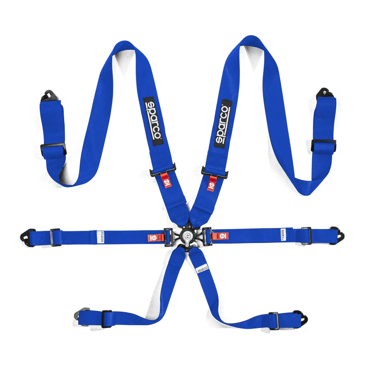 Sparco FIA H-3 Competition 6-Point Aluminum Racing Harness