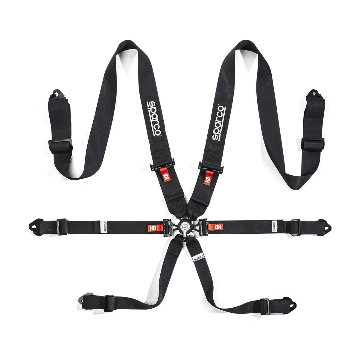 Sparco FIA H-3 Competition 6-Point Aluminum Racing Harness