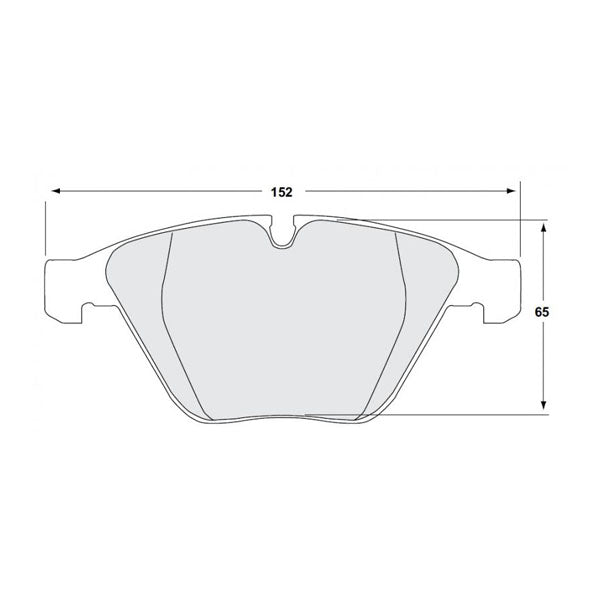 Performance Friction 0918.11.19.44 Racing Pad - 11 Compound