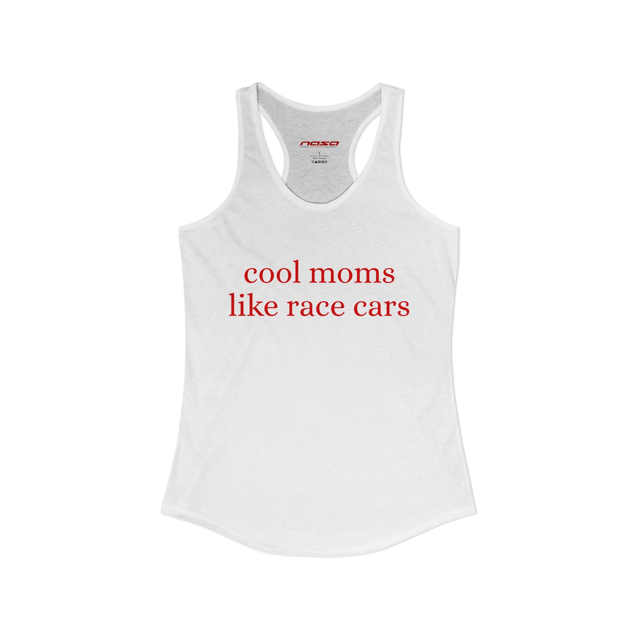 Cool Moms Like Race Cars Tank Top