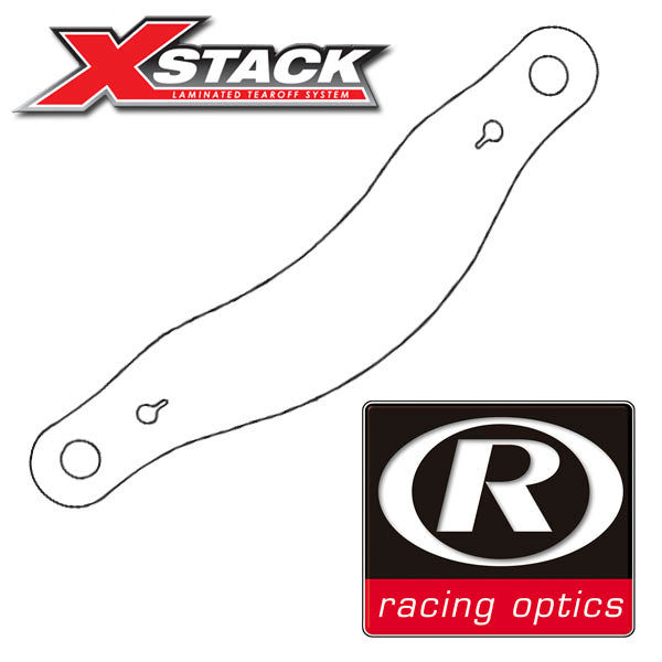 Racing Optics XStack Laminated Tear Offs - Bell 276, 281 & 288 Shields