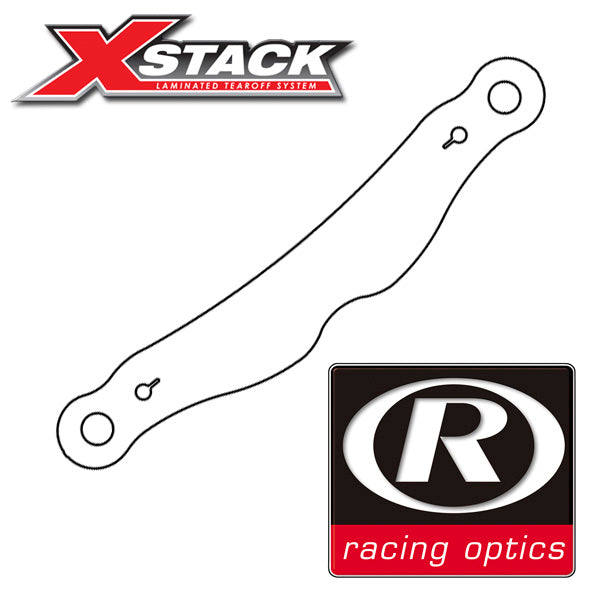 Racing Optics XStack Laminated Tear Offs - Bell 289 Shield (Vador)