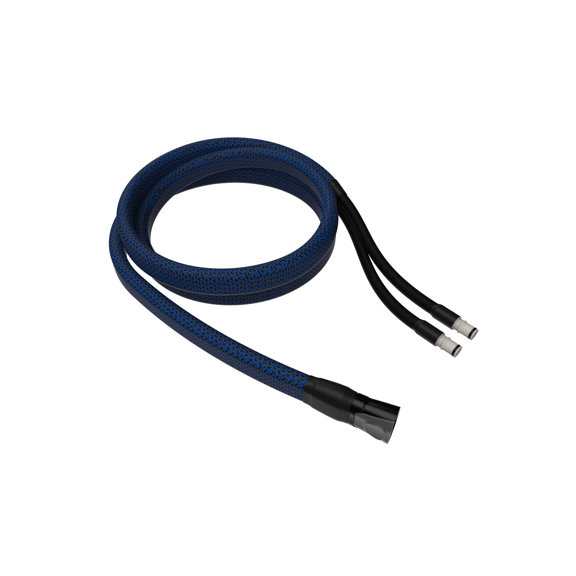 Chillout Systems 10-foot insulated coolant hose with double-insulated fabric shield, male and female connectors, and heat shrink tubing included.