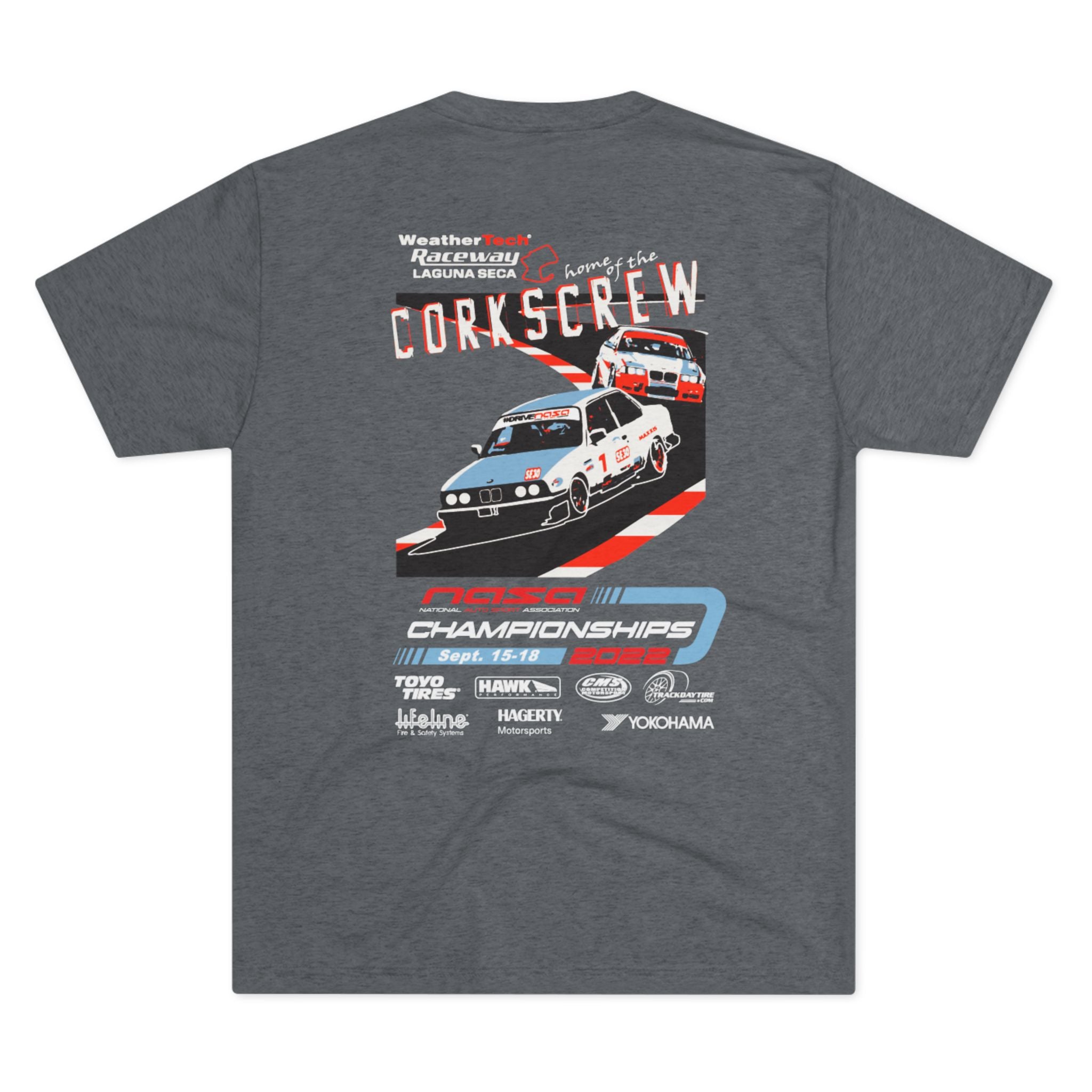 2022 Championships Throwback Shirt - Laguna Seca