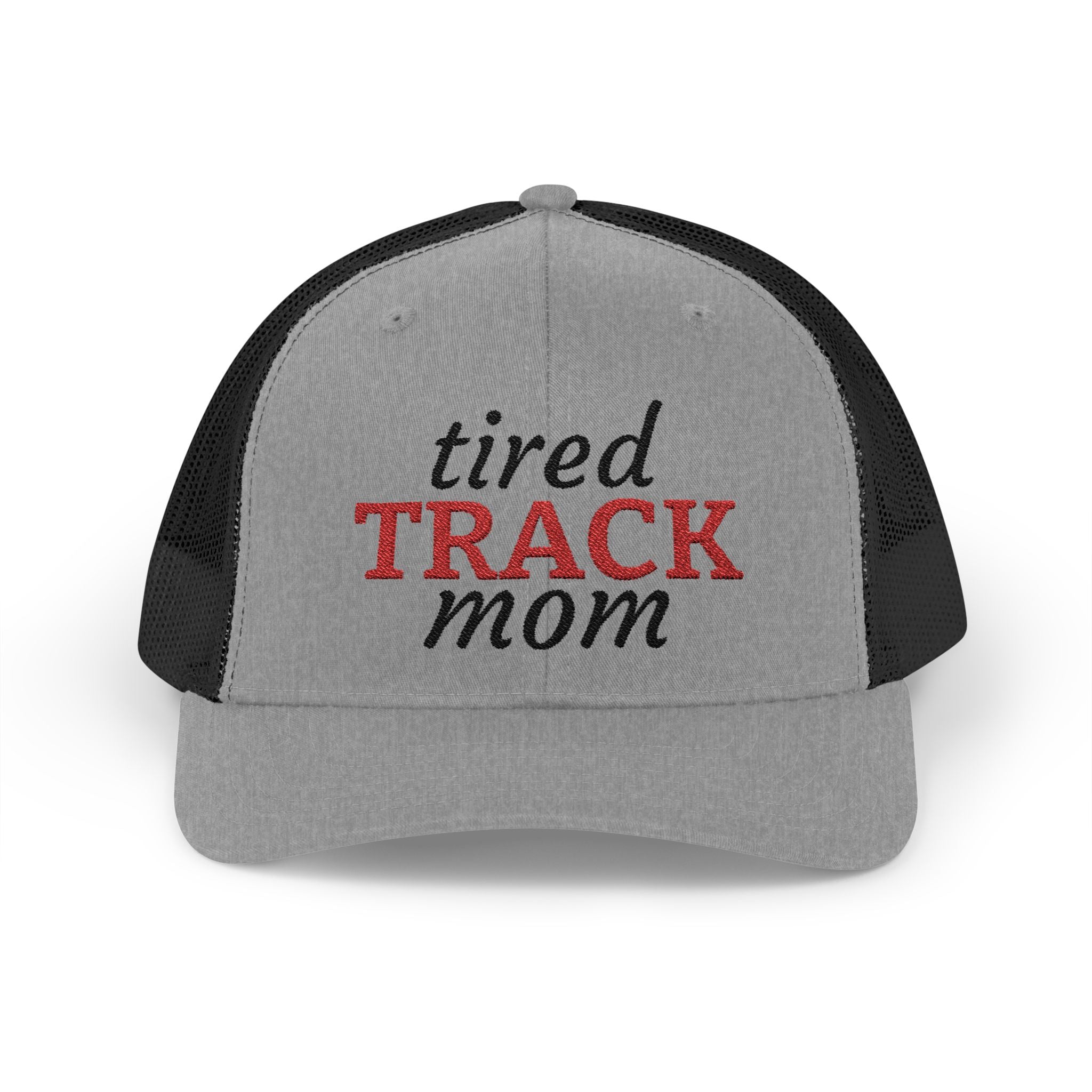 "Tired Track Mom" Trucker Hat