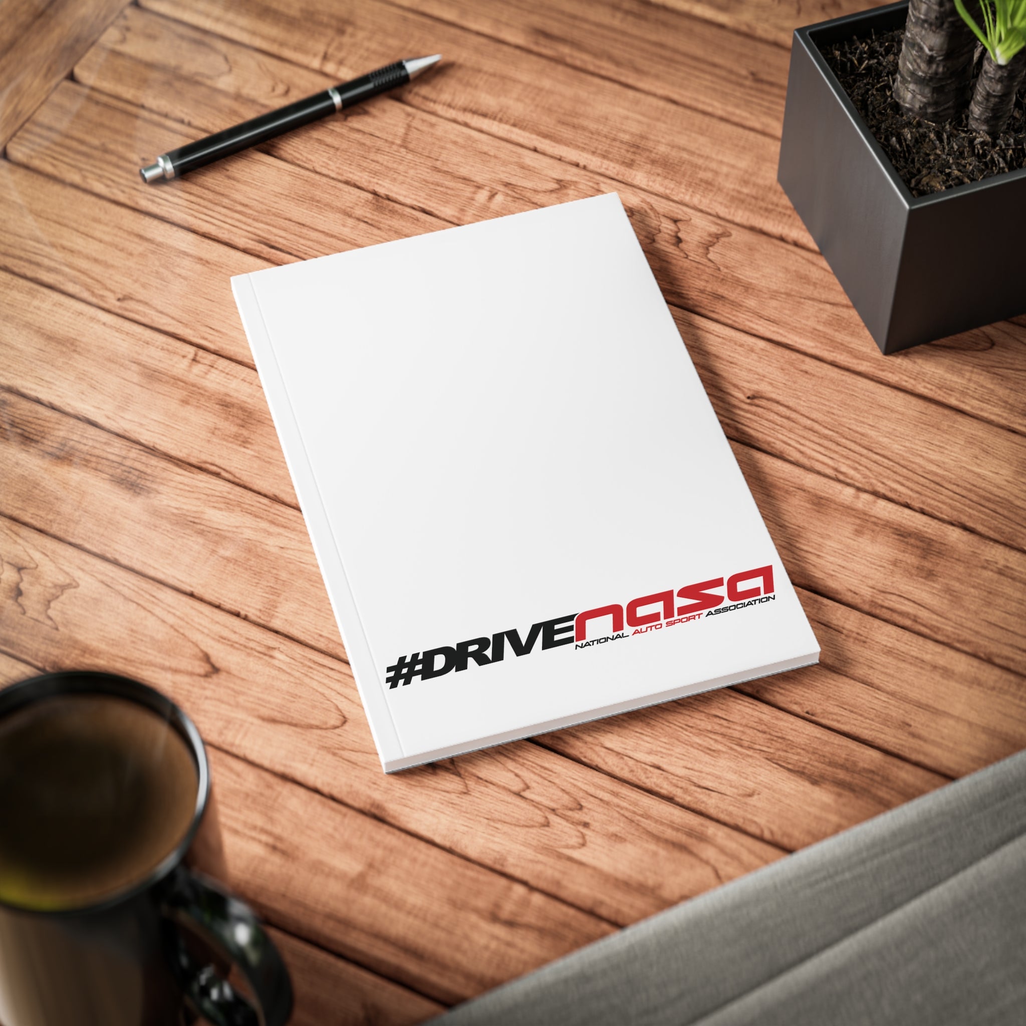 #DRIVENASA A5 Softcover Notebook