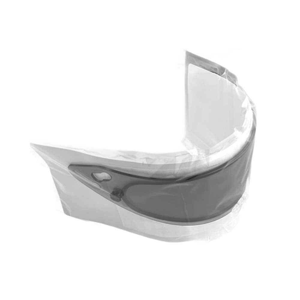 Arai GPV-R/SKV-R dual-pane fog-resistant helmet shield in Semi-Tint