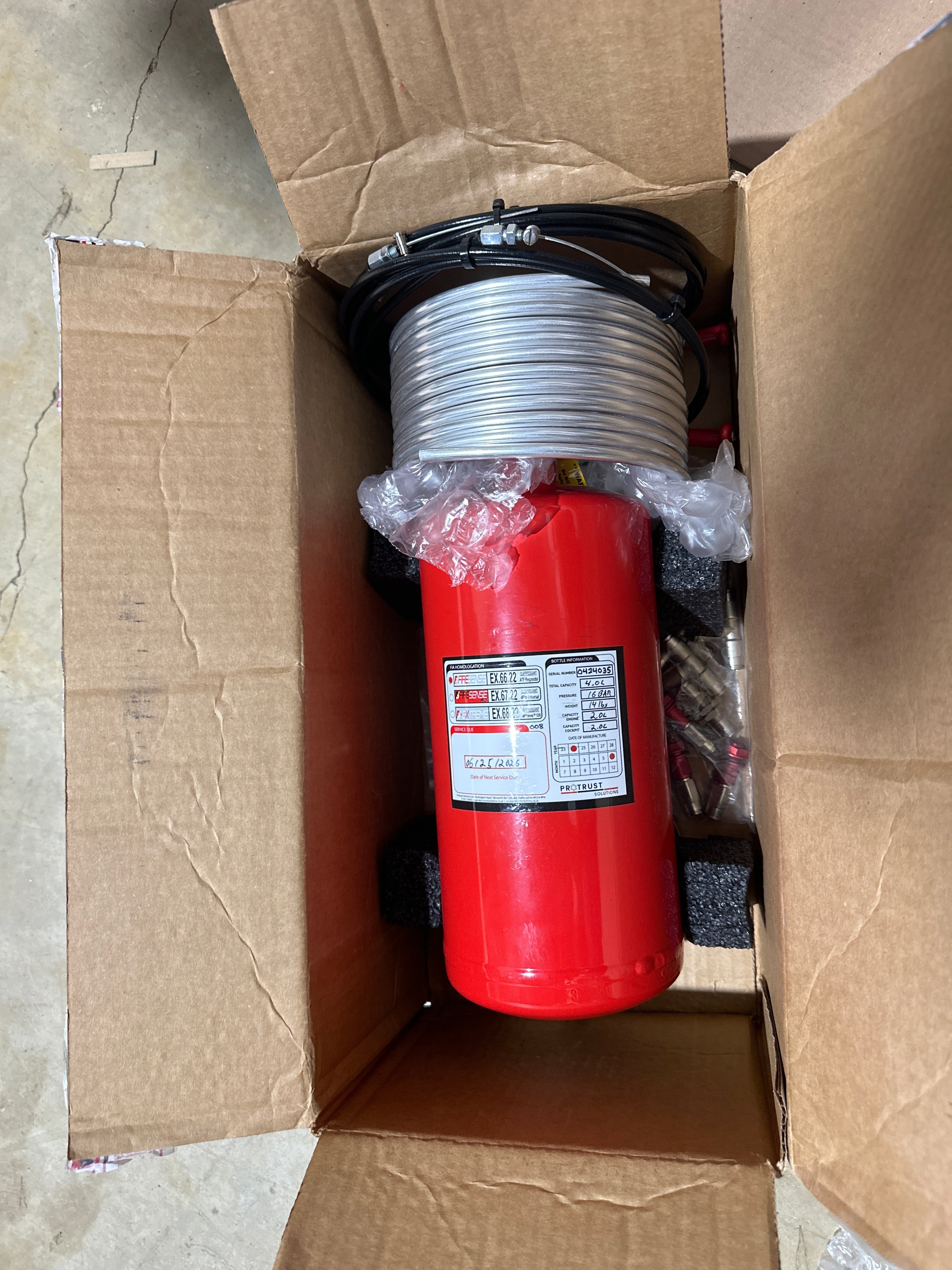 SPA Technique AFFF Automatic FIA Fire System - 4 Liter Mechanical (Open Box)