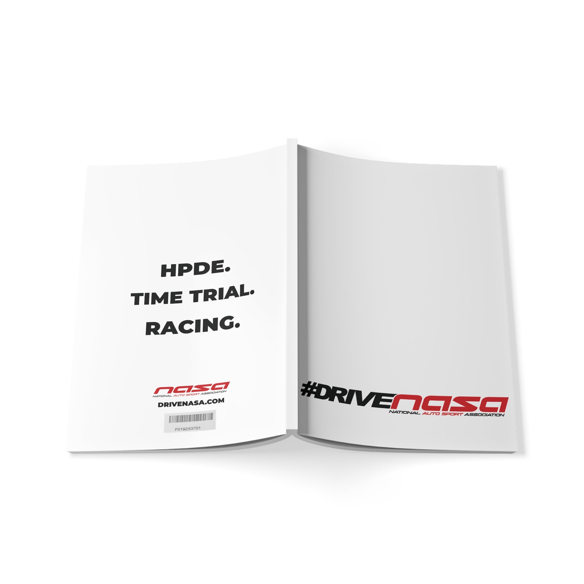 #DRIVENASA A5 Softcover Notebook