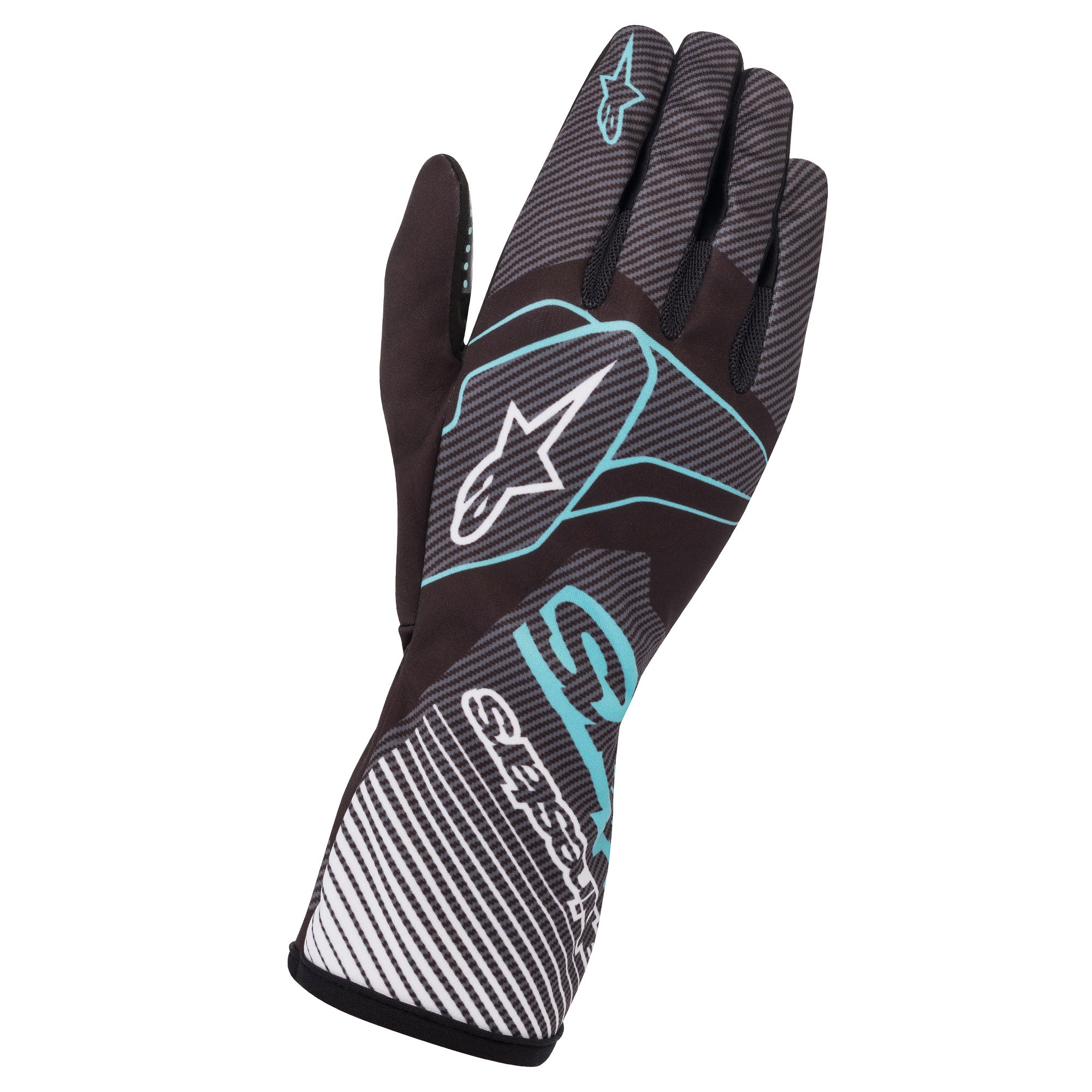 Alpinestars Tech-1 K Race v2 Karting Gloves - Carbon