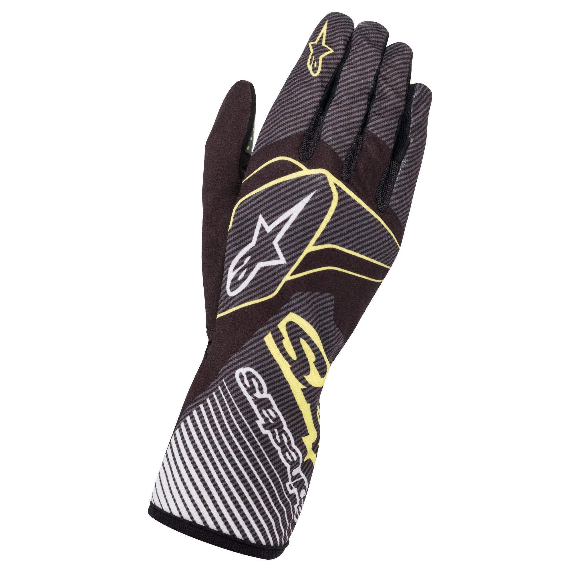 Alpinestars Tech-1 K Race v2 Karting Gloves - Carbon