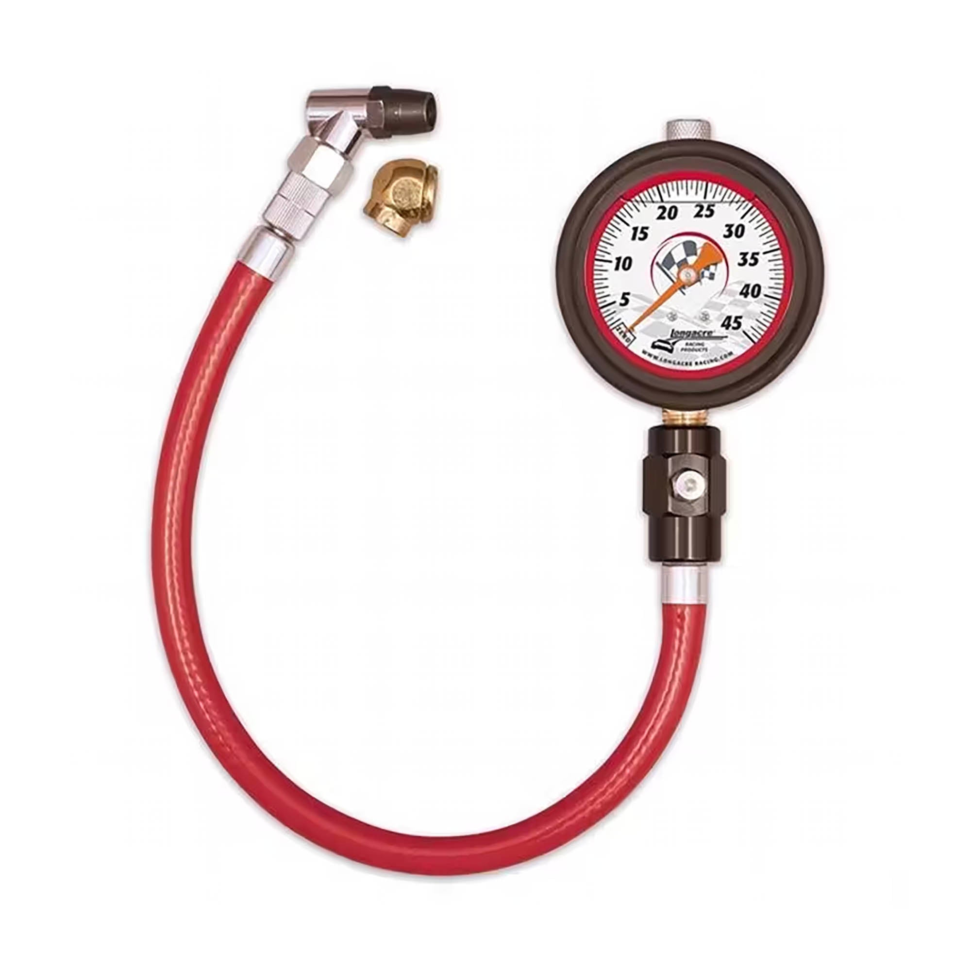 Longacre Liquid Filled Tire Gauge - 0-45 PSI