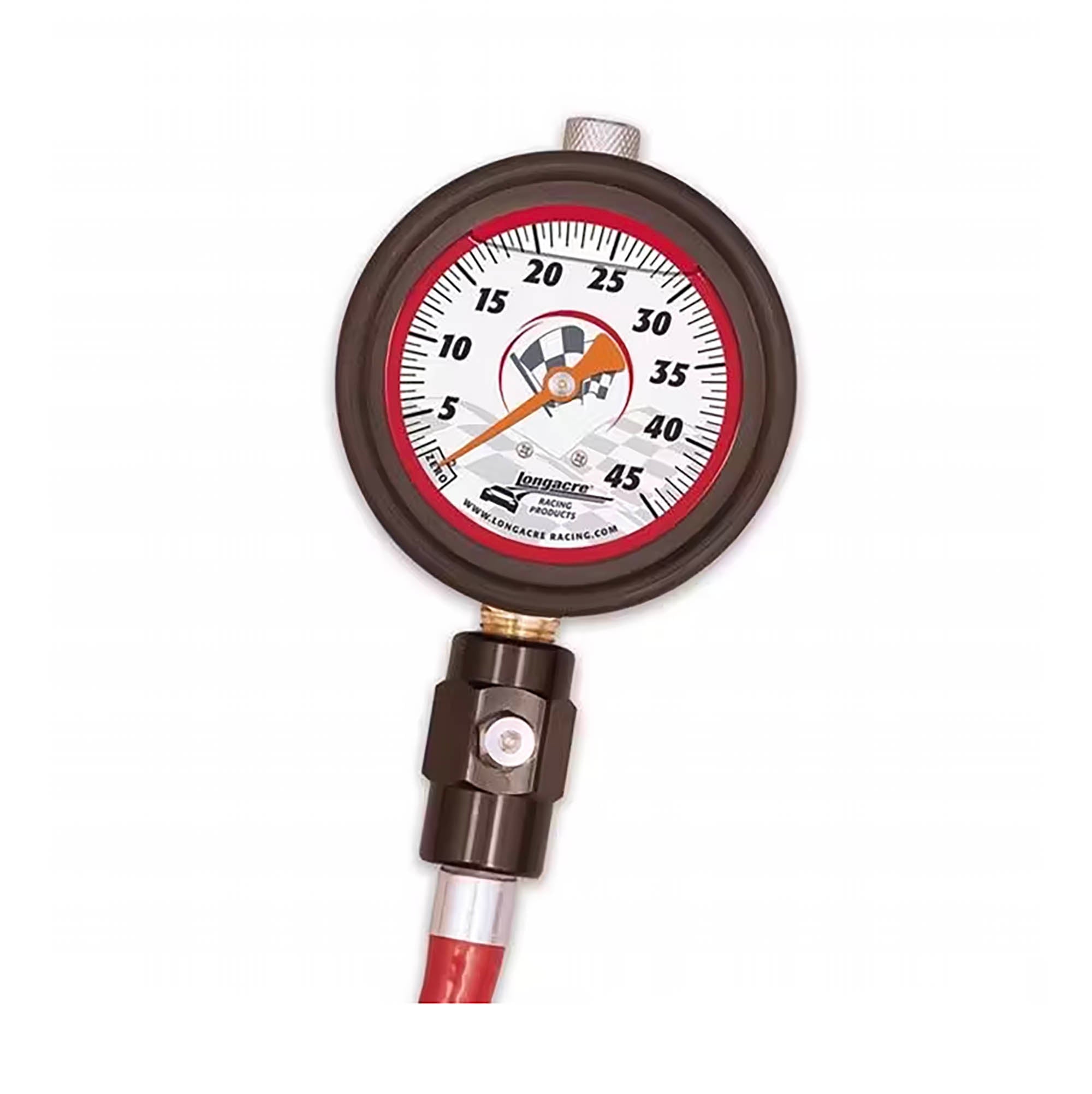 Longacre Liquid Filled Tire Gauge - 0-45 PSI