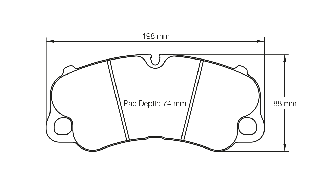 Pagid U-4927 Racing Pads - RSL-1 Compound