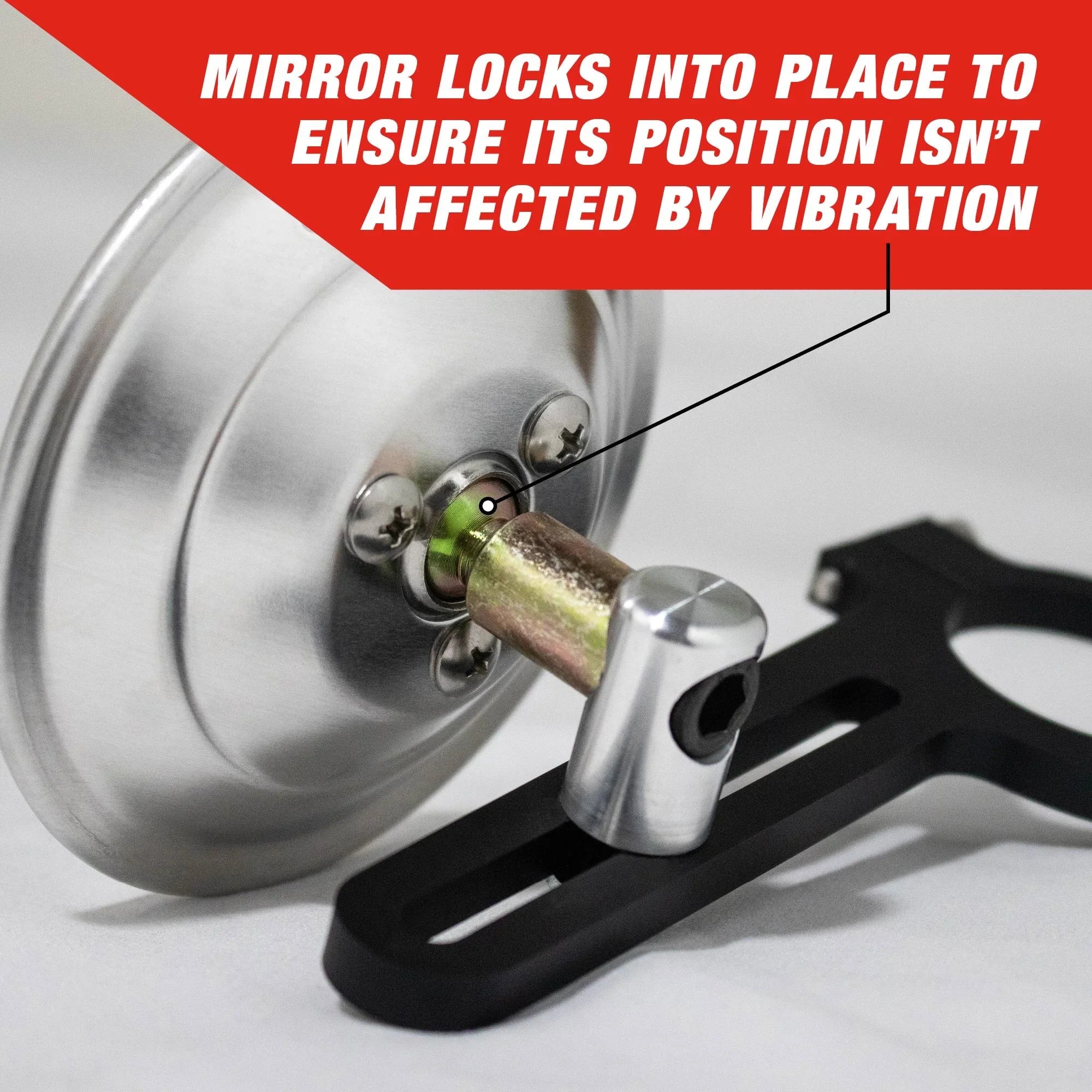 Longacre Spot Mirror - Fits 1.75" Bar