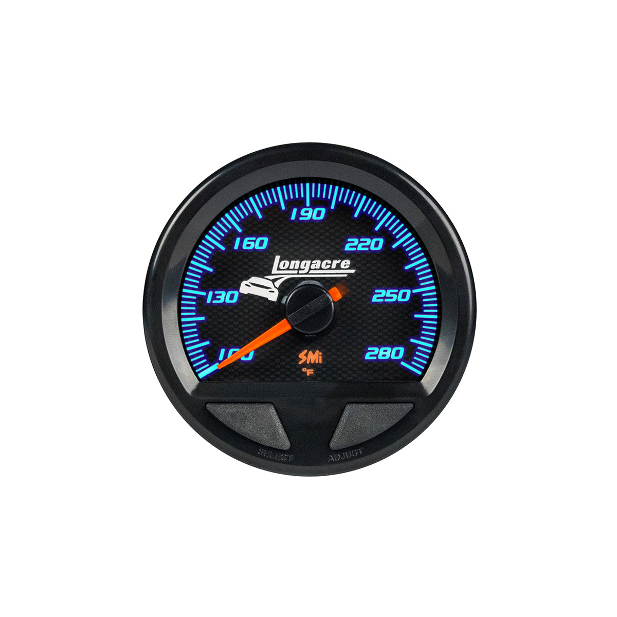 Longacre SMI Elite Waterproof Temperature Gauge - 100-280 Degrees