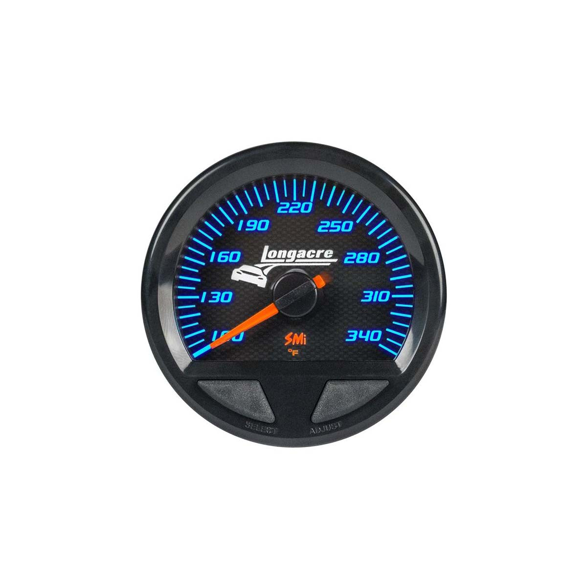 Longacre SMI Elite Waterproof Temperature Gauge - 100-340 Degrees