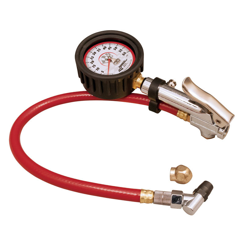 Longacre Deluxe Quick Fill Tire Gauge - 0-60 PSI