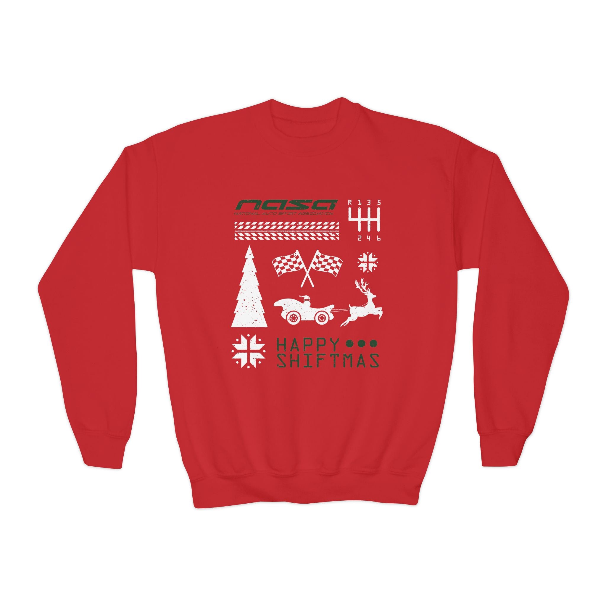 NASA Happy Shiftmas Sweater - Youth