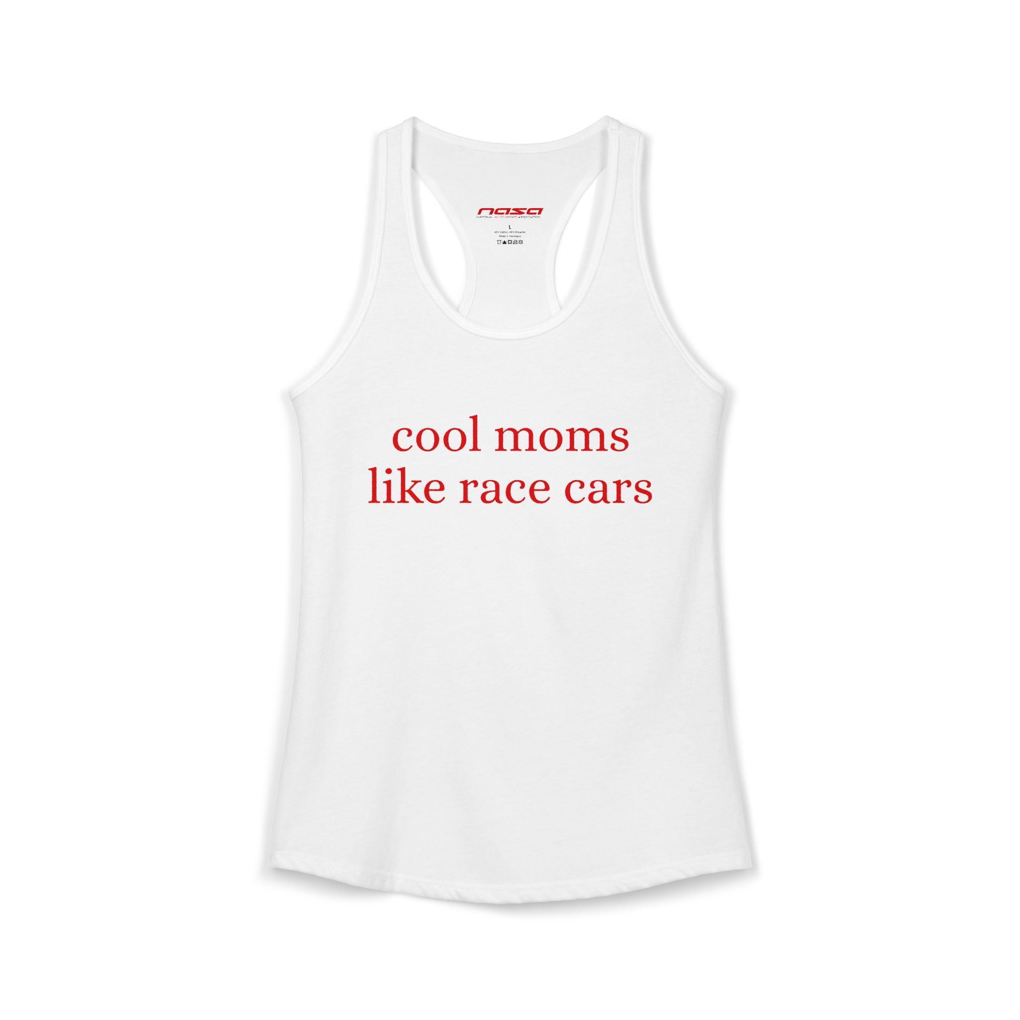 Cool Moms Like Race Cars Tank Top