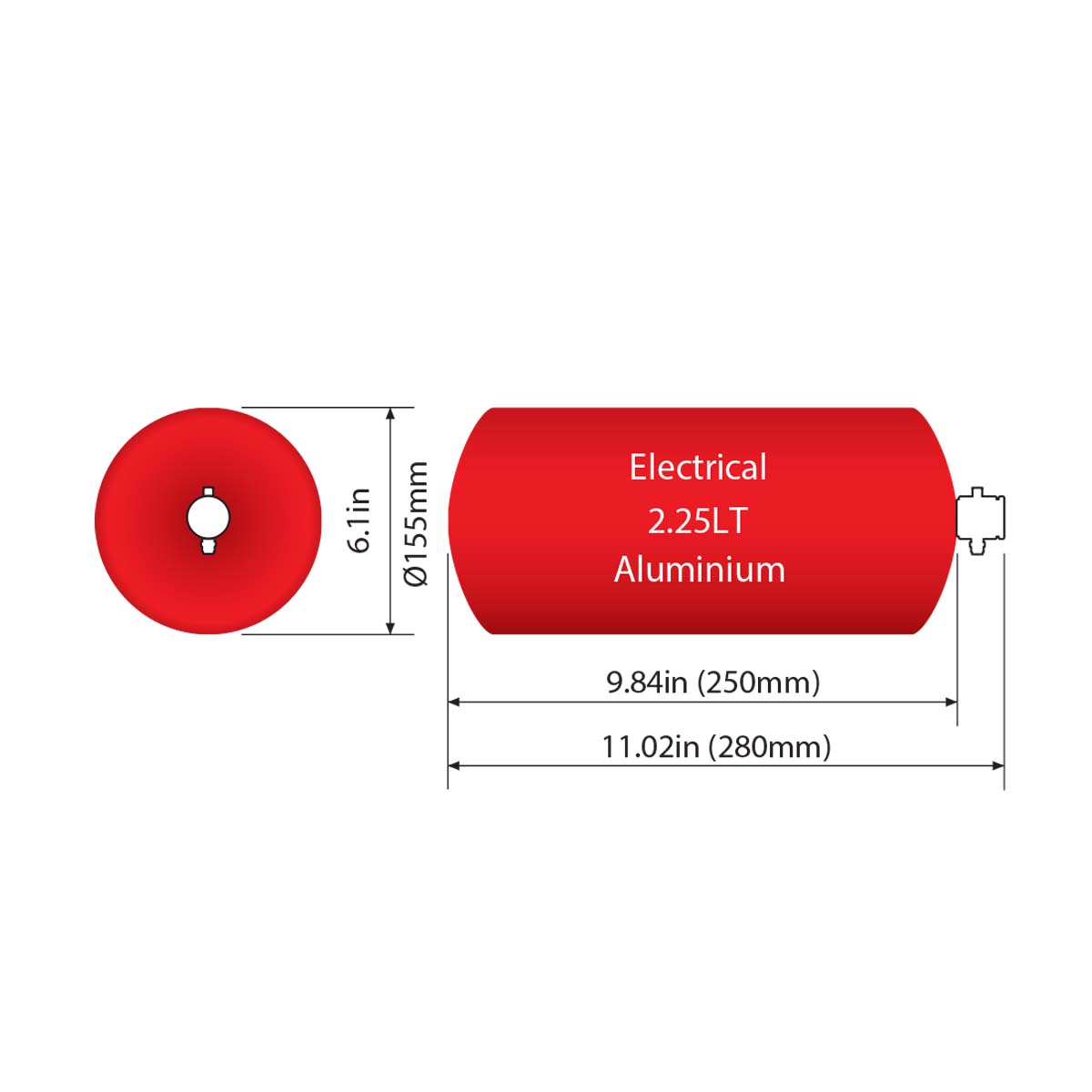 SPA Technique AFFF Fire System - 2.25 Liter Electric