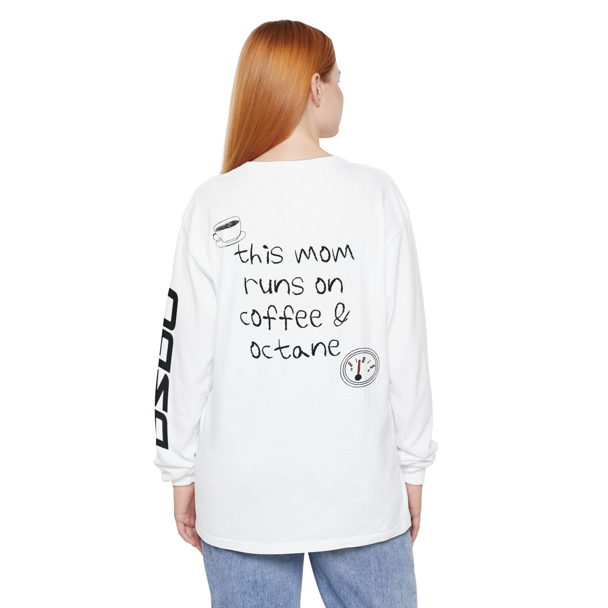 Running on Coffee & Octane Long Sleeve Shirt