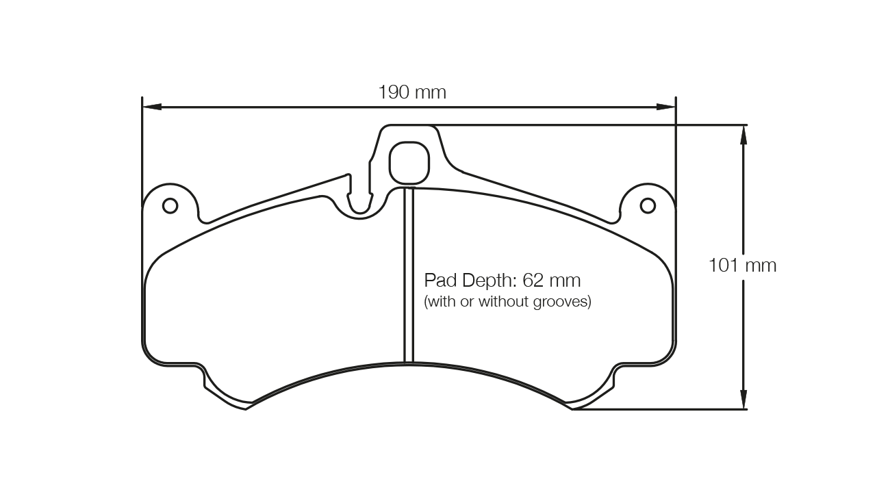 Pagid U-8004 Racing Pads - RST-3 Compound