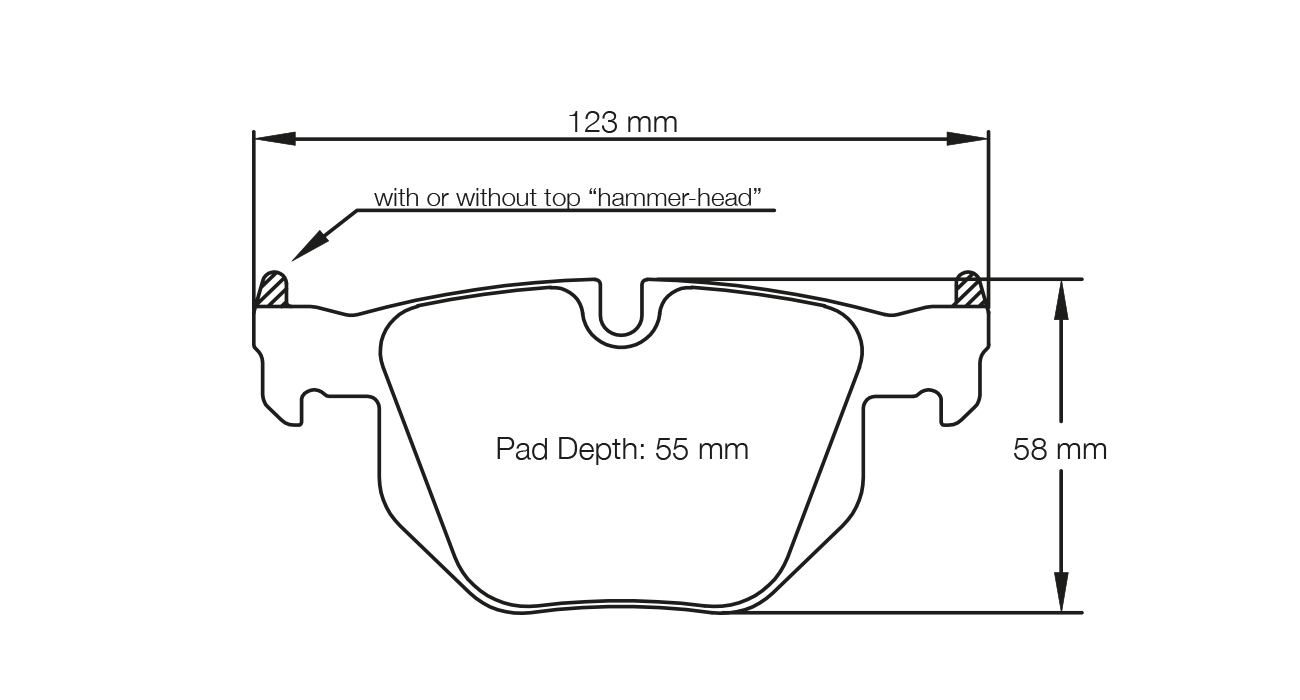 Pagid U-8051 Racing Pads - RSL-1 Compound