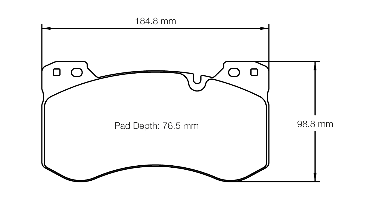 Pagid U-8302 Yellow Racing Pads - RS-29 Compound