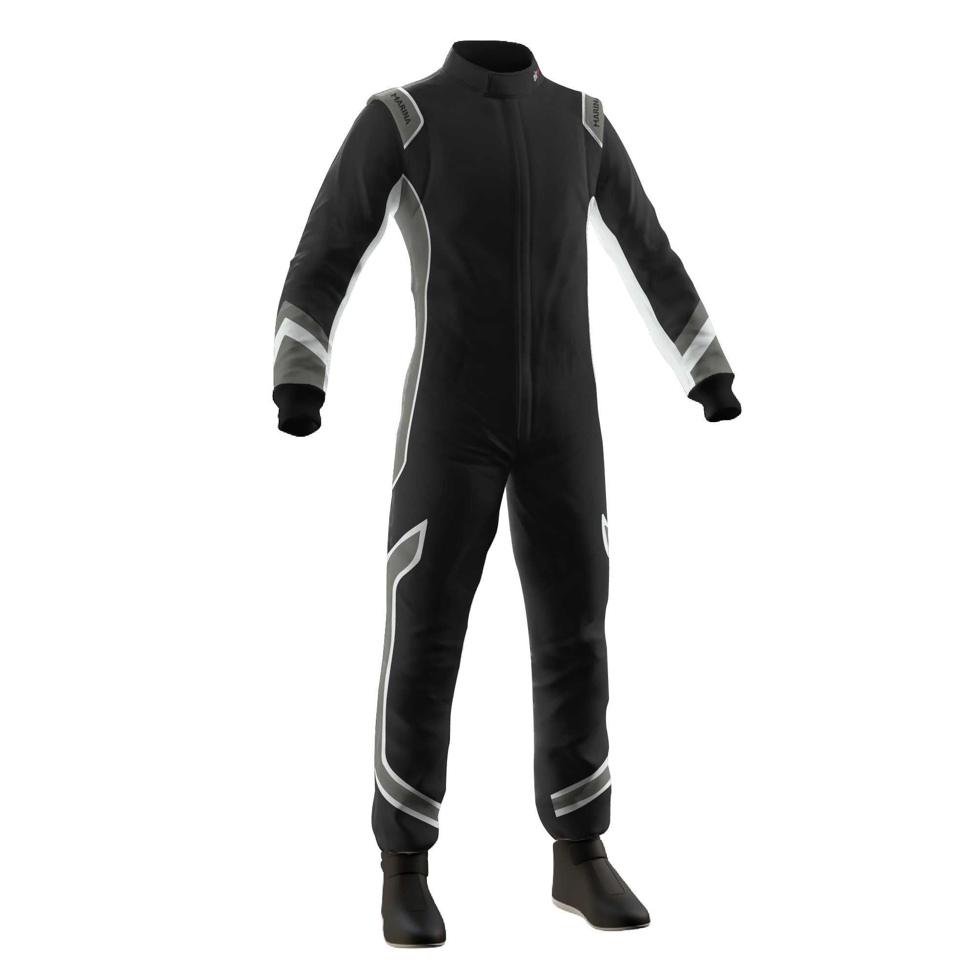 Marina Air Plus Sort Racing Suit