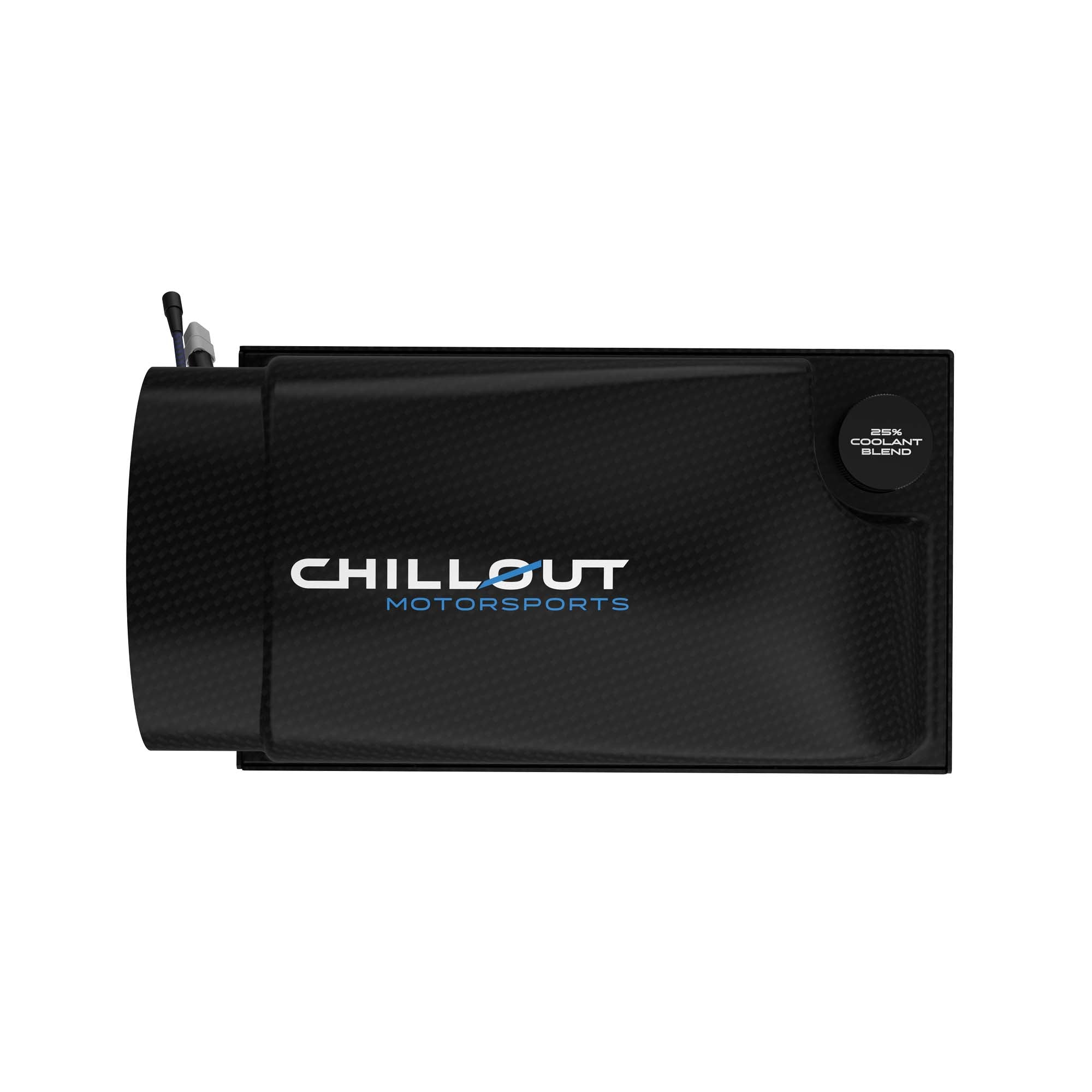 Genesis Driver Cooling System top view with integrated LCD display and control panel