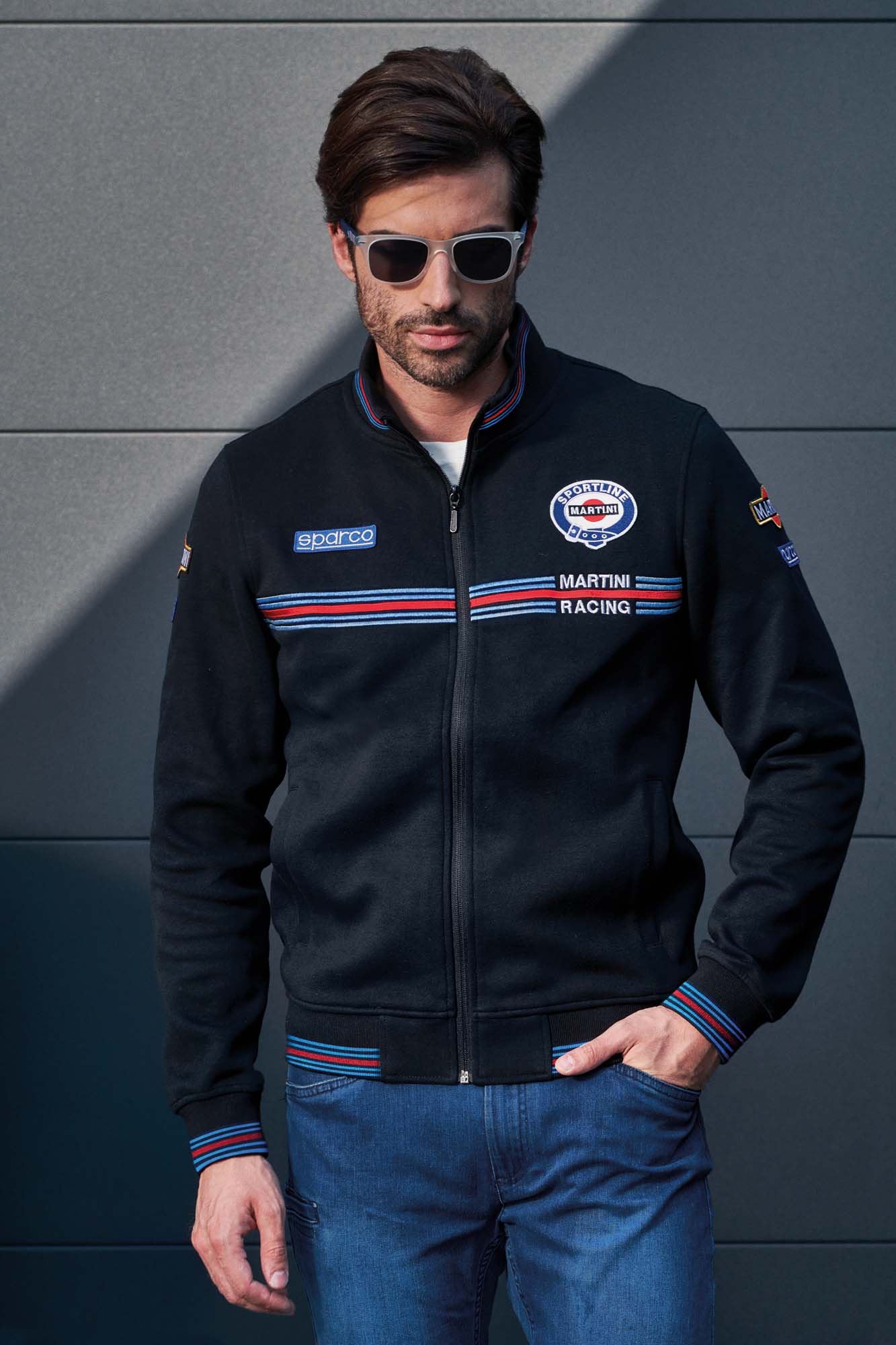 Sparco Martini Full Zip Sweatshirt