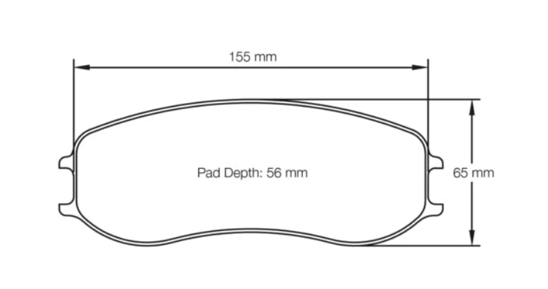 Pagid U-4928 Racing Pads - RST-3 Compound