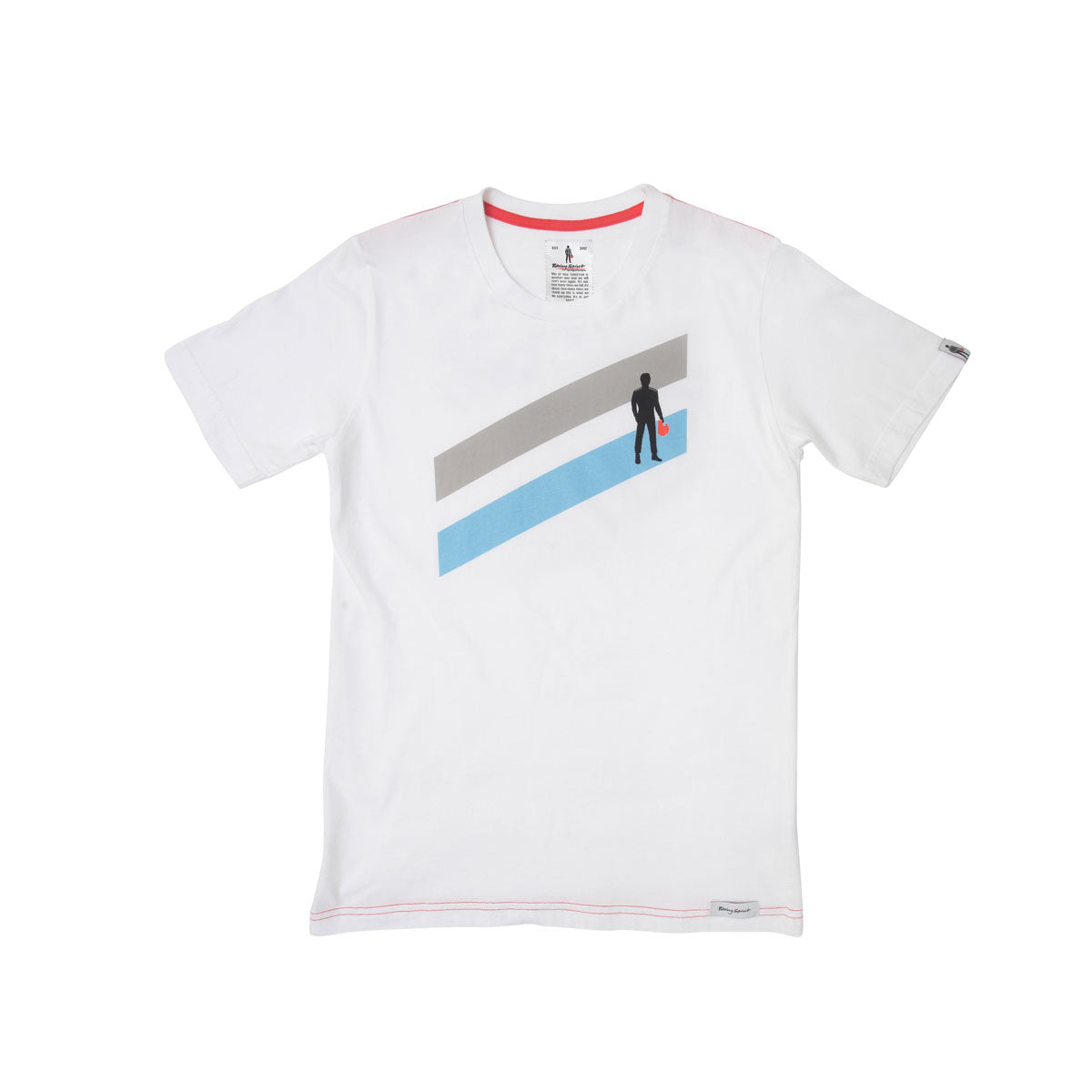 Racing Spirit Stripes-Two Tee