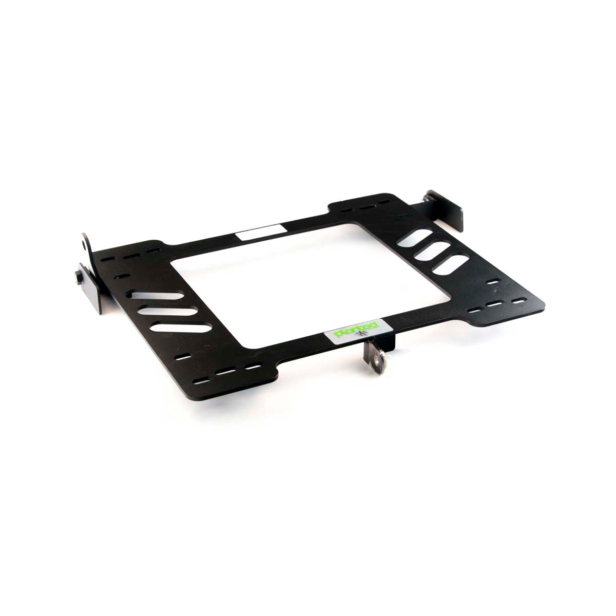 Vehicle-specific floor mounting base for 1994-2001 Audi A4/S4 (B5, Manual Seats), driver side, shown with Planted top plate