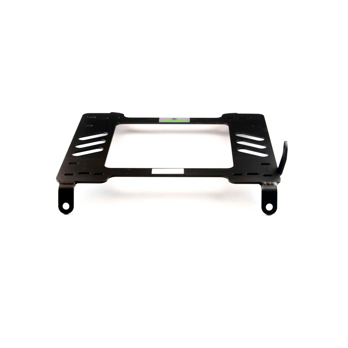 Planted seat bracket for 2004-2006 Pontiac GTO, driver side, black powder-coated steel