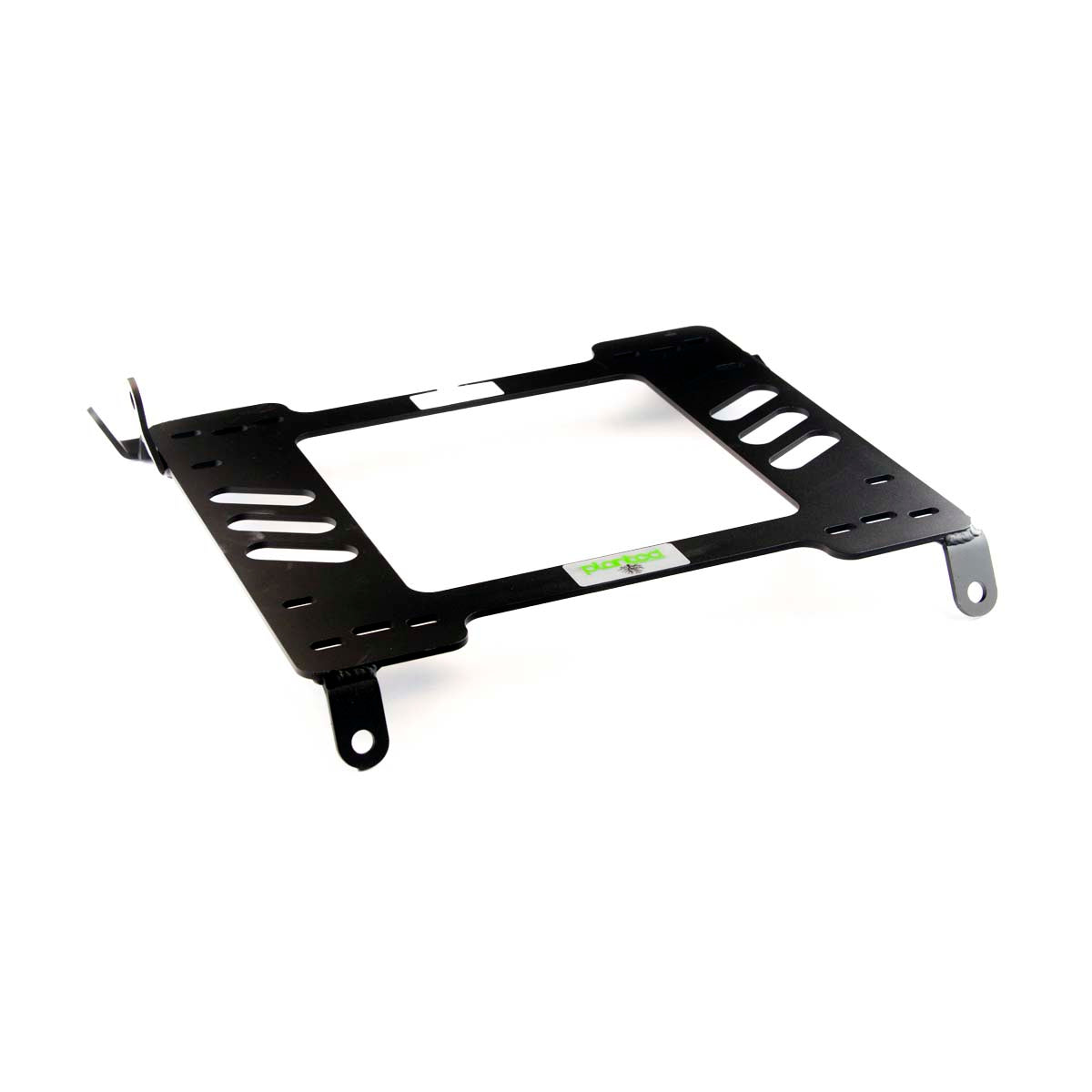 Planted seat bracket for 1993-2007 Subaru Impreza/WRX/STI, driver side, black powder-coated steel