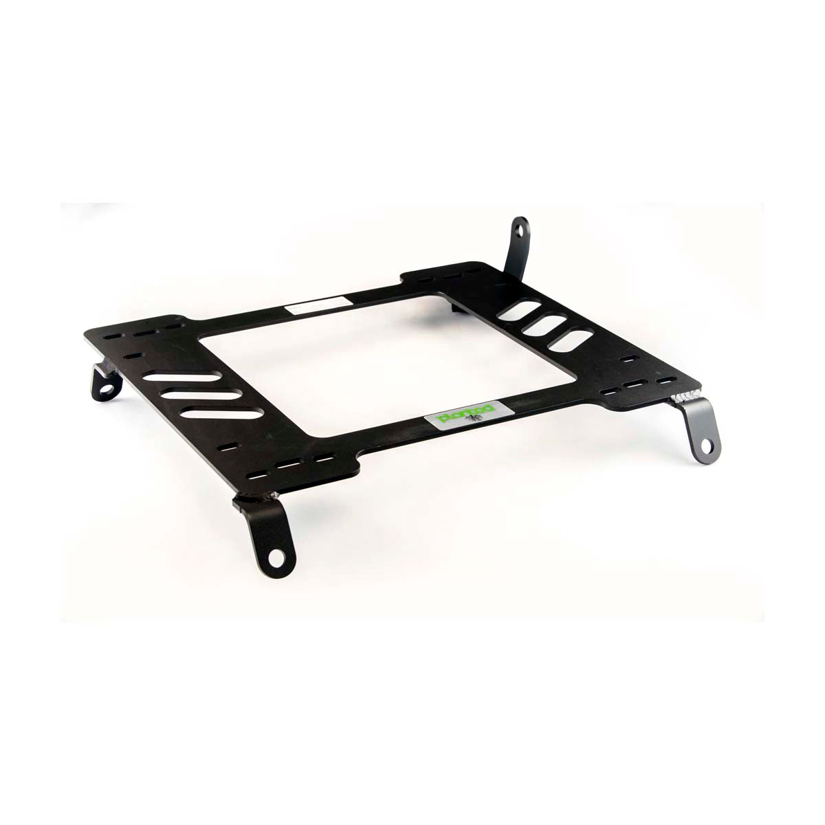 Planted seat bracket for 1996-2000 Honda Civic, passenger side, black powder-coated steel