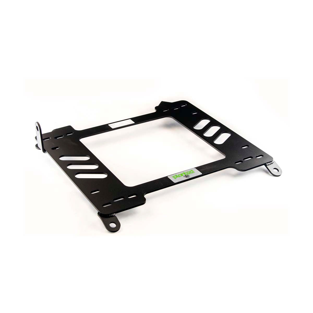 Planted seat bracket for 1999-2006 Honda S2000 (AP1), driver side, black powder-coated steel