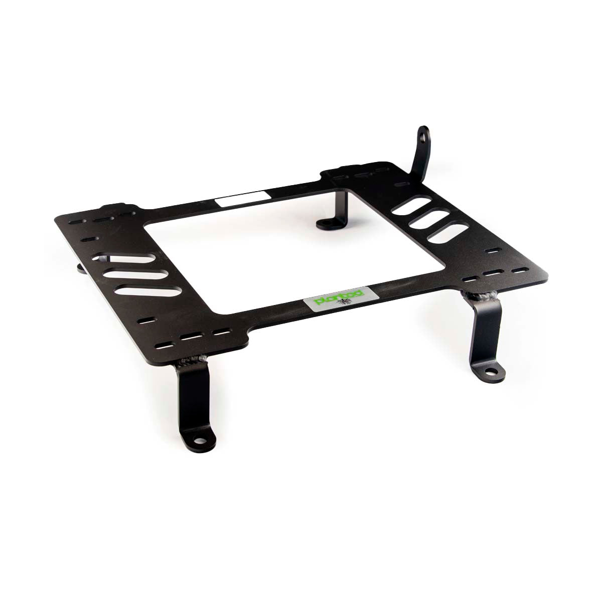 Planted seat bracket for 1989-1994 Eagle Talon / Mitsubishi Eclipse, passenger side, black powder-coated steel