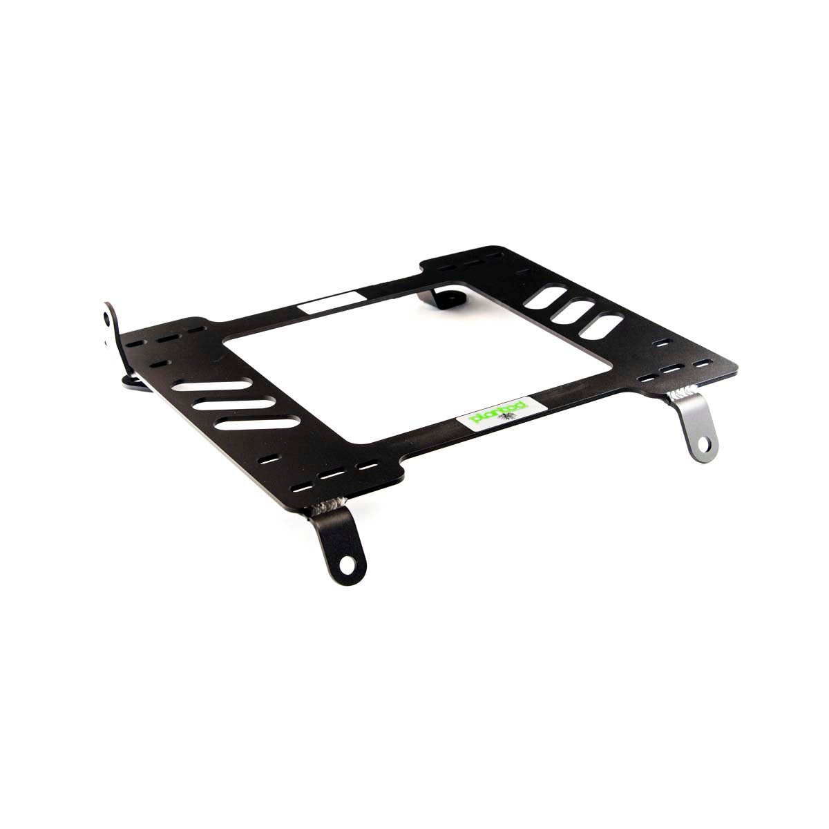 Planted seat bracket for 1990-1996 Nissan 300ZX, driver side, black powder-coated steel