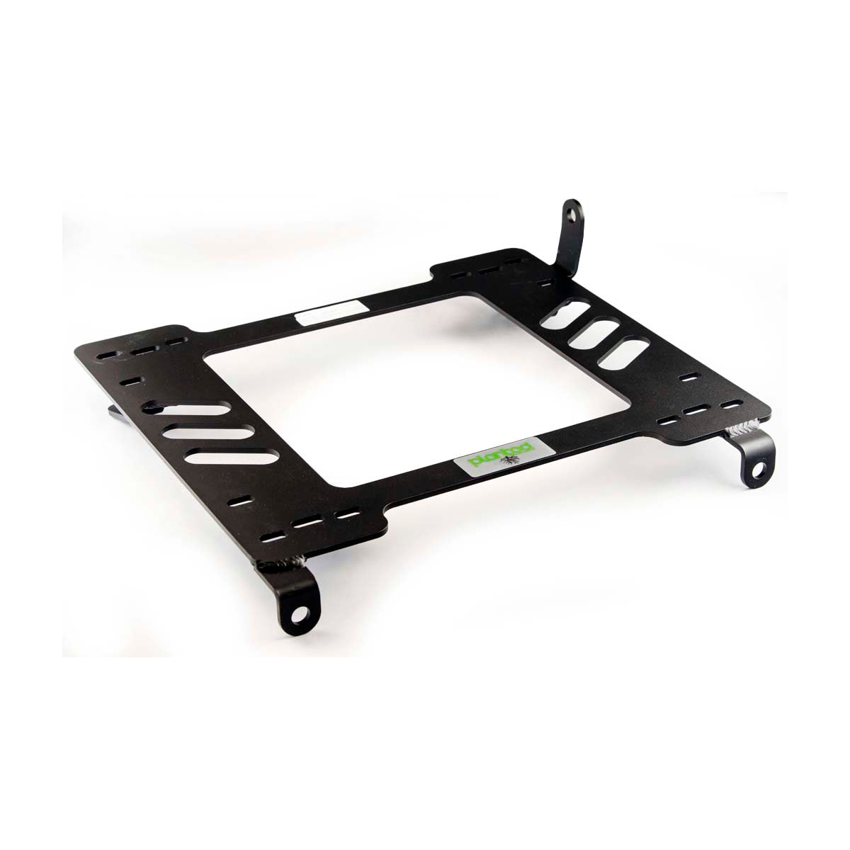 Planted seat bracket for 1990-1999 Toyota MR2 (W20), passenger side, black powder-coated steel