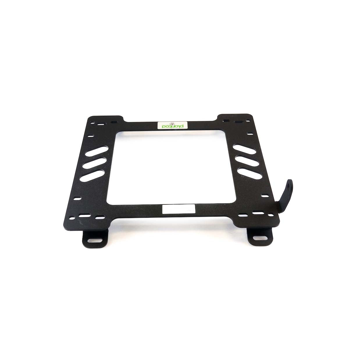 Vehicle-specific floor mounting base for 1998-2005 Mazda MX-5 Miata (NB), driver side, shown with Planted top plate