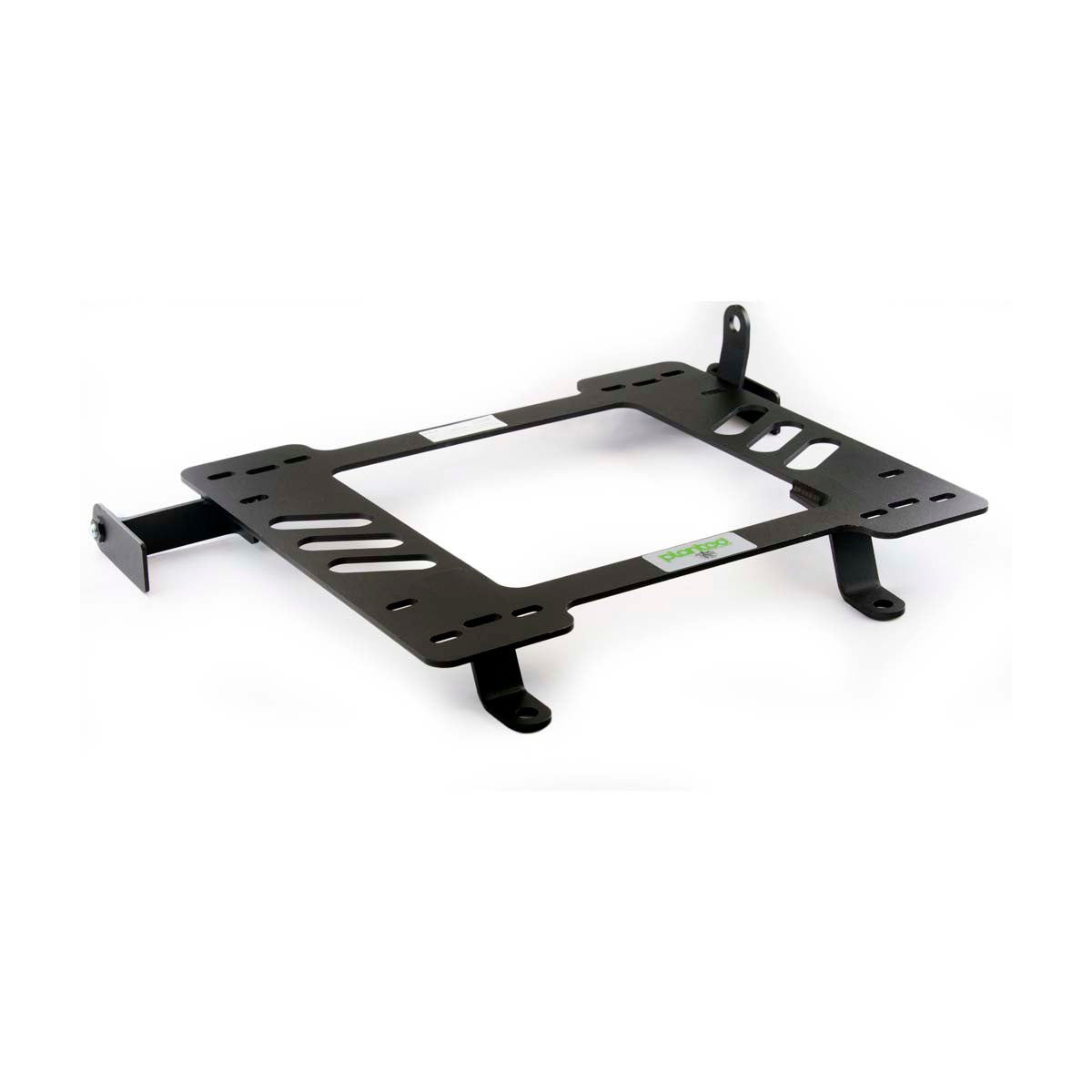 Planted seat bracket for 1994-1997 Audi A6/S6 (C4), passenger side, black powder-coated steel