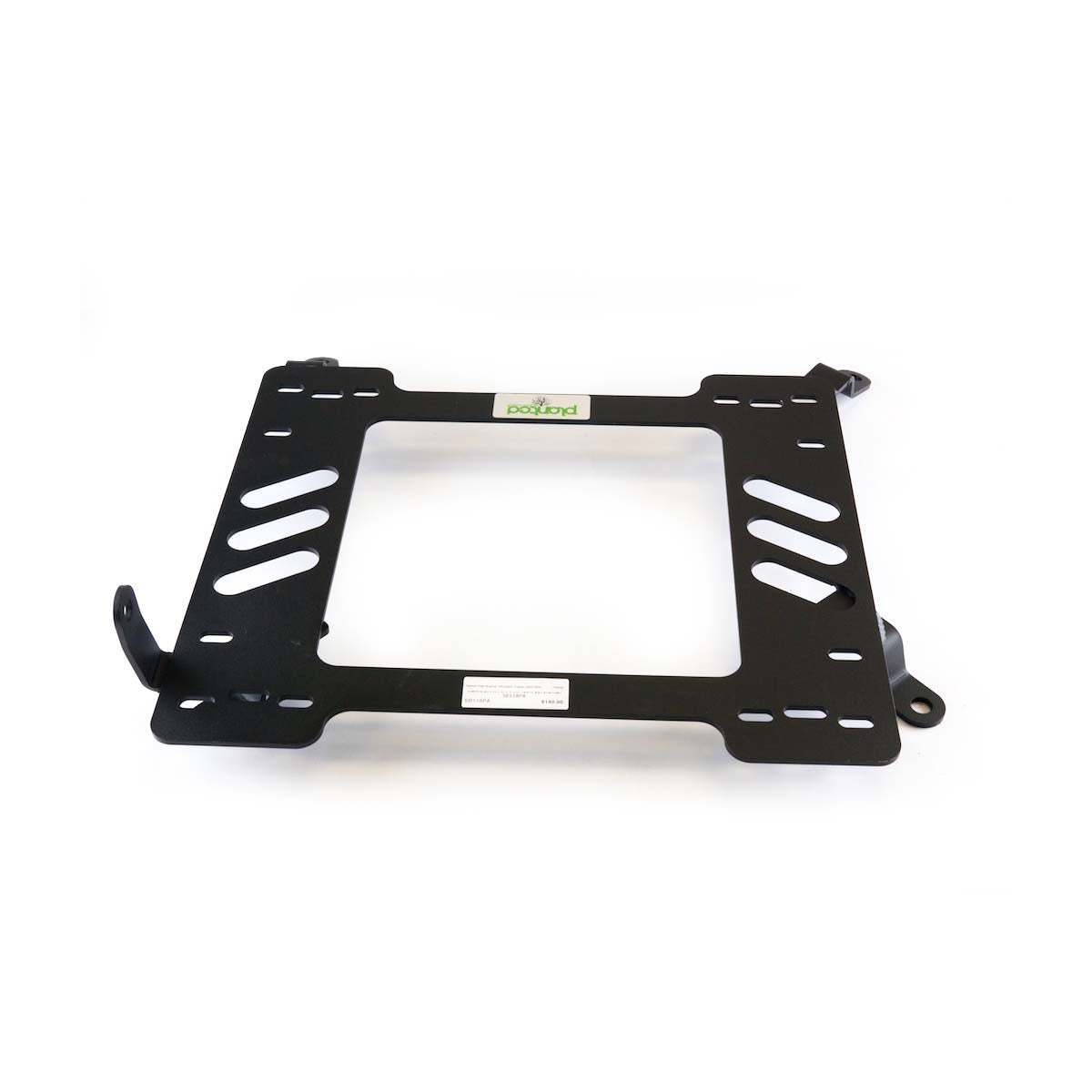 Planted seat bracket for 2000-2005 Mitsubishi Eclipse, passenger side, black powder-coated steel