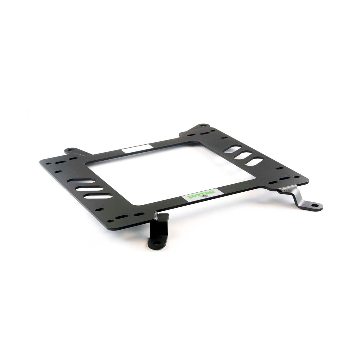 Planted seat bracket for 1996-2002 Dodge Viper (2nd Gen), passenger side, black powder-coated steel